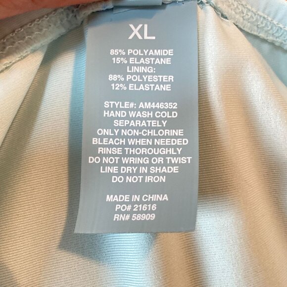 NWT Antonio Melani Light Blue Bikini Bottom Women's Swimwear, size X Large - Picture 4 of 12